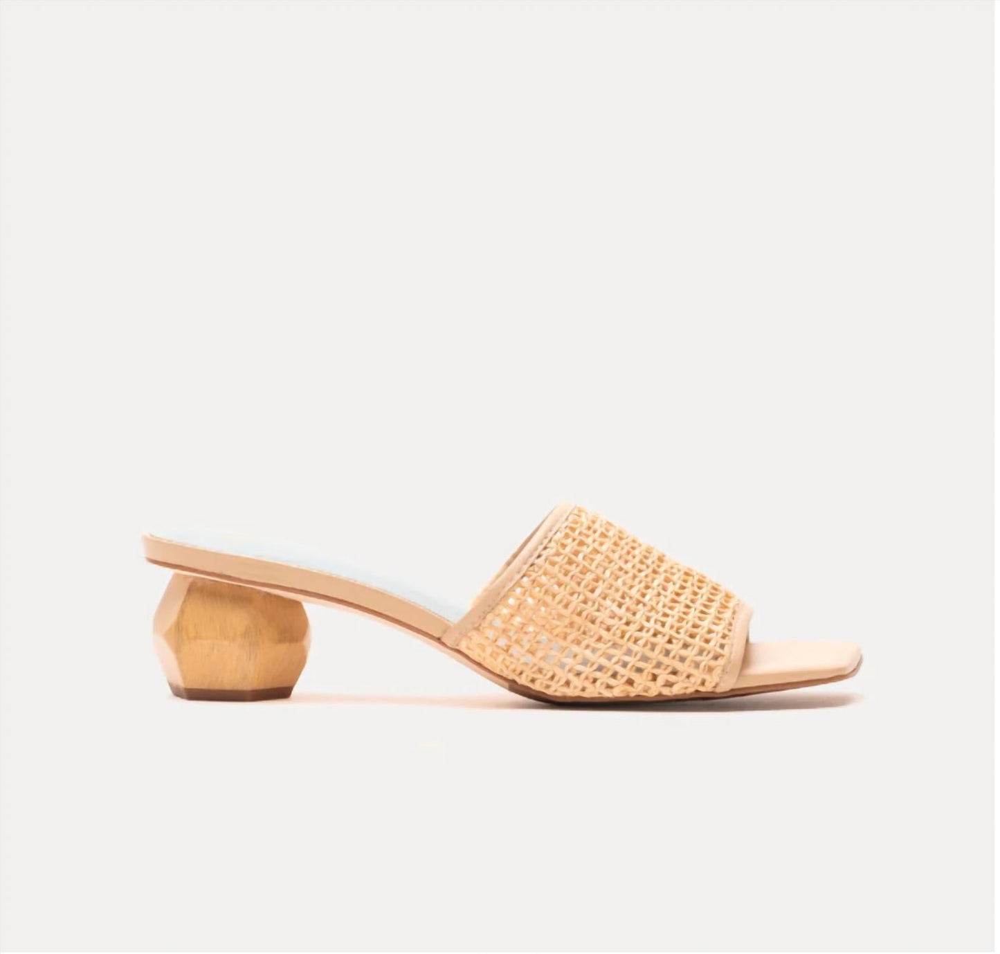 Frances Valentine - Women's Raffia Mesh Slide Sandal