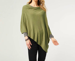 Coco + Carmen - Asymmetrical Lightweight Poncho