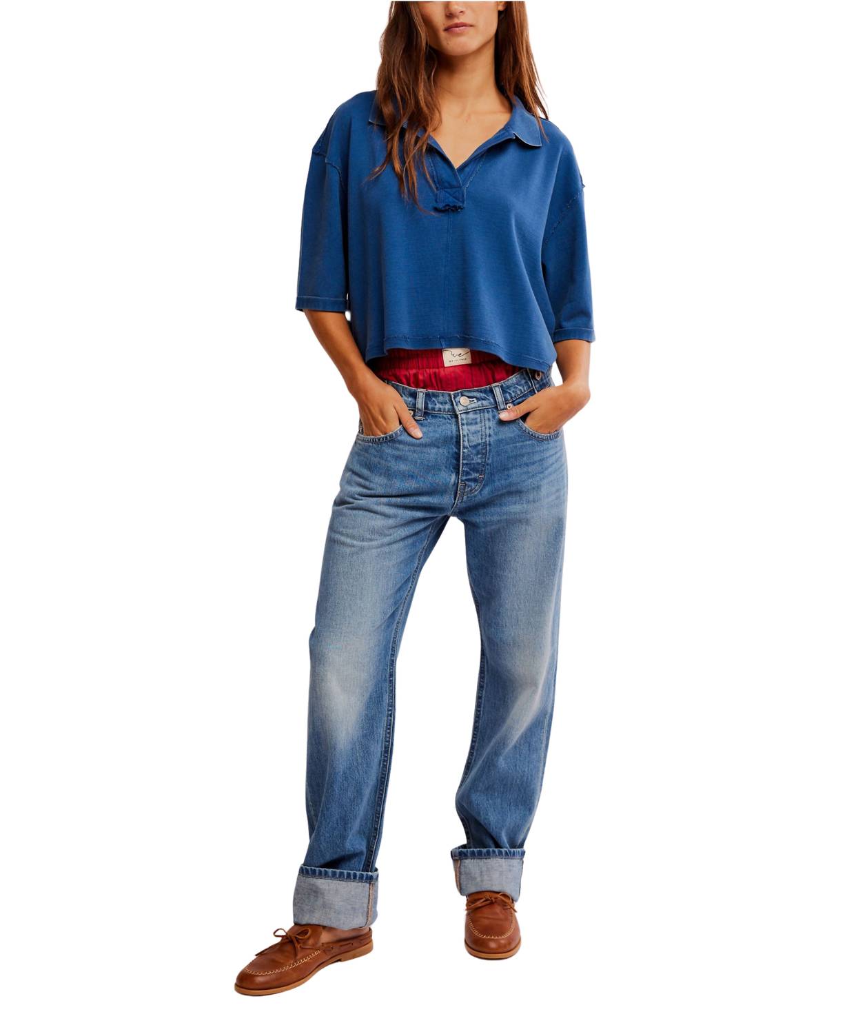 Free People - Denmark Cropped Polo