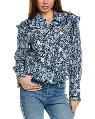 Free People - Printed Daybreak Blouse