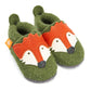 Orangenkinder - Wolli Franz the Fox Felt Slippers