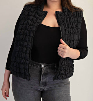 The Curve La - Plus Size Quilted Puffer Vest