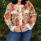 Anniewear - Woven Florals Jacket