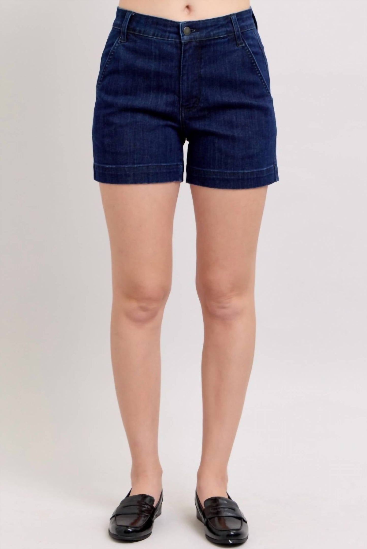 Judy Blue - Cordelia Denim Trouser Shorts