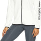 New Balance Women's Core Fleece Full Zip Sea Salt Size Medium