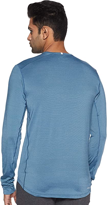 New Balance Men's Seasonless Long Sleeve Henna Heather Size Small