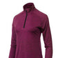 Mizuno Women's Alpha Half Zip Pullover Red Size X-Small