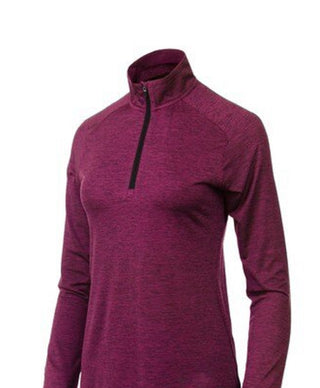 Mizuno Women's Alpha Half Zip Pullover Red Size X-Small