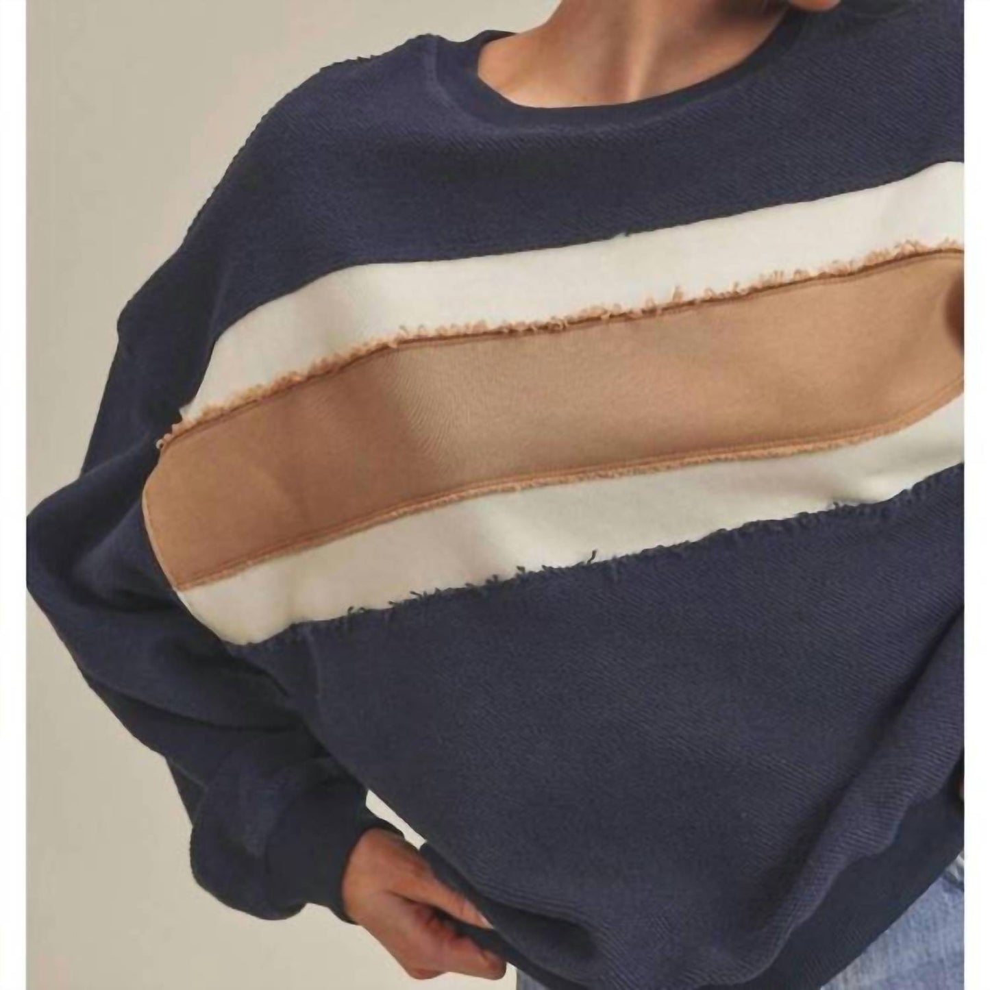 Aemi + Co - Banner Crewneck Sweatshirt