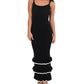 Klesis - Seaside Ruffle Knit Maxi Dress