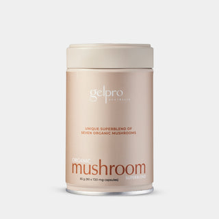 Gelpro Organic Mushroom Superblend - 90 Capsules