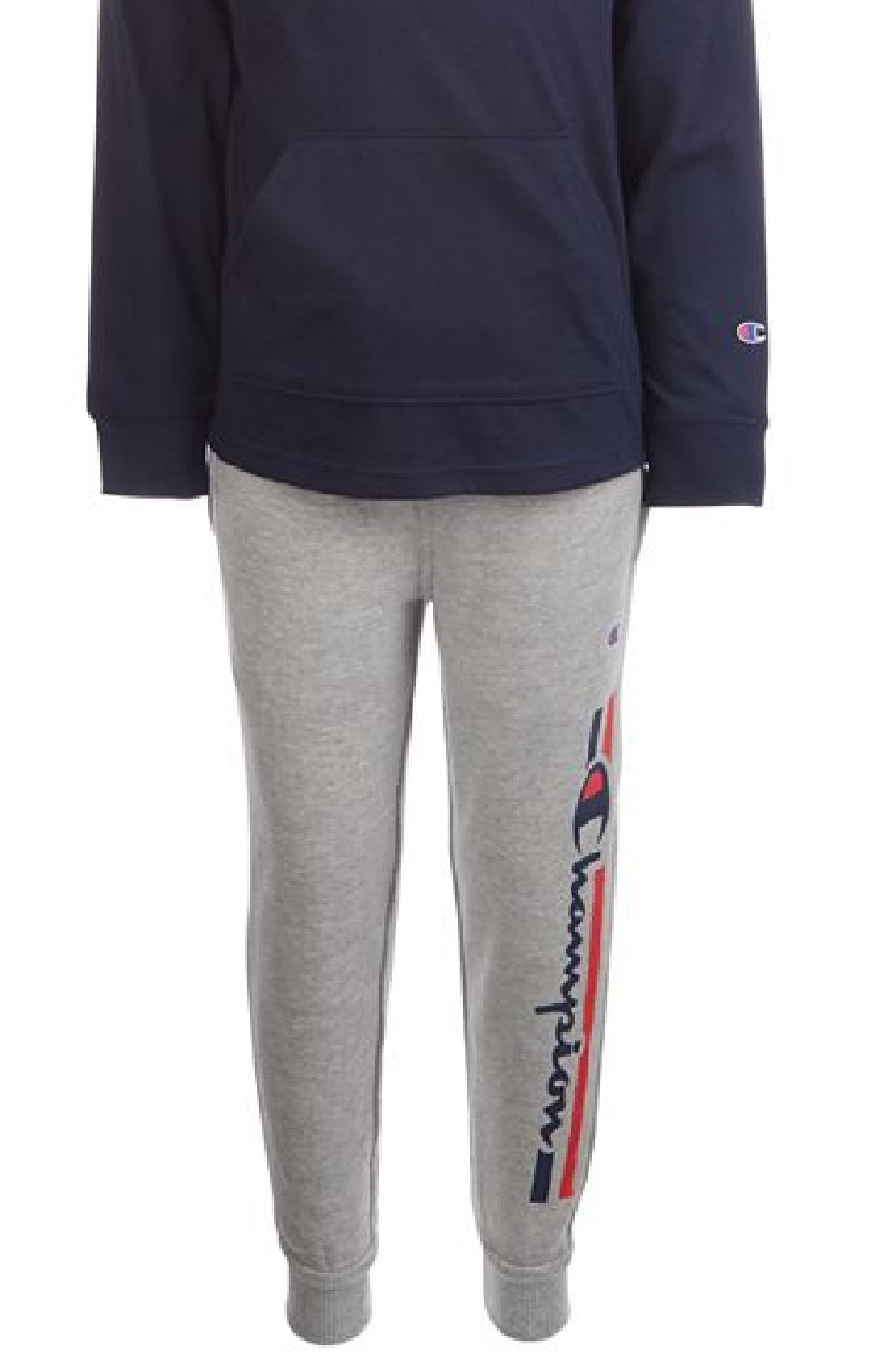 Champion Little Boy's 2 Pc Heritage Hoodie & Pants Set Blue Size 6