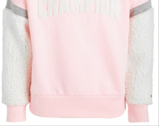 Champion Toddler Girl's Logo Print Sweatshirt Pink Size 2T