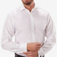 Calvin Klein Men's Classic Fit Non Iron Performance French Cuff Dress Shirt White Size 16.5X32X33