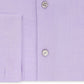 Calvin Klein Men's Slim Fit Non Iron Performance Herringbone French Cuff Dress Shirt Purple Size 15X32-33