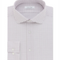 Calvin Klein Men's Classic Fit Non Iron Pink Check Dress Shirt Gray Size 15X32X33