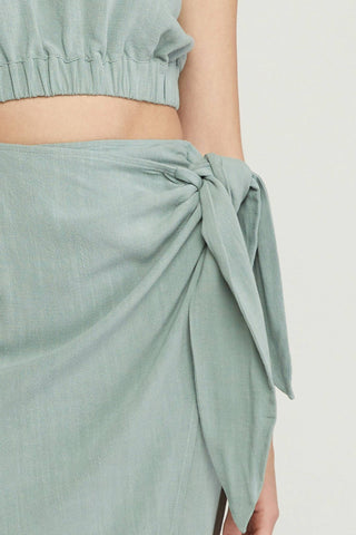 Entro - Sarong Midi Skirt