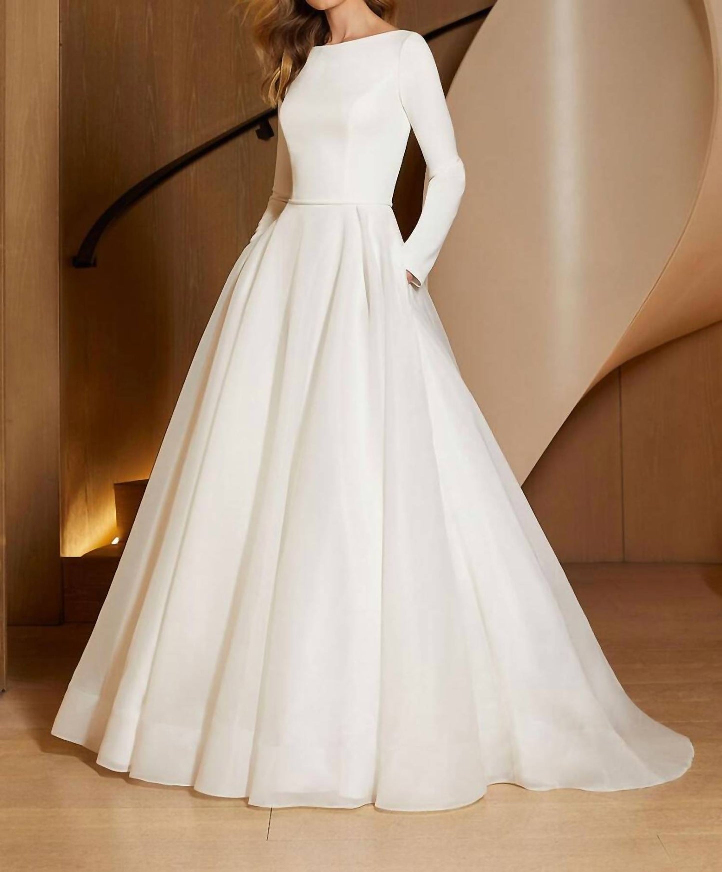 Morilee - Chastity High Crepe Dress