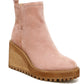 Zodiac Women's Julie Wedge Bootie Pink Size 7.5 M