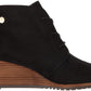 Dr. Scholl's Women's Conquer Wedge Bootie Black Size 7 M