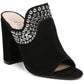 Fergie Women's Lillie Block Heel Mule Black Size 9 M