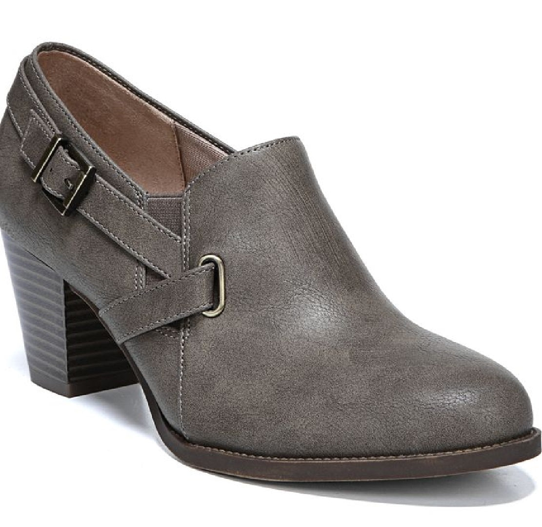 LifeStride Women's Casual Boots Jenson Bootie Brown Size 7 M