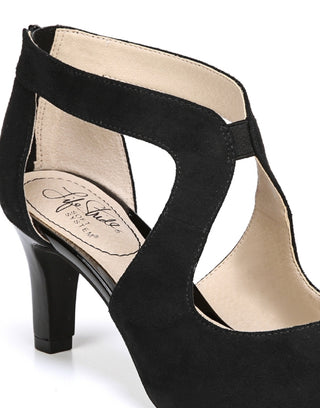 Lifestride Women's Giovanna Pump Black Size 9 M