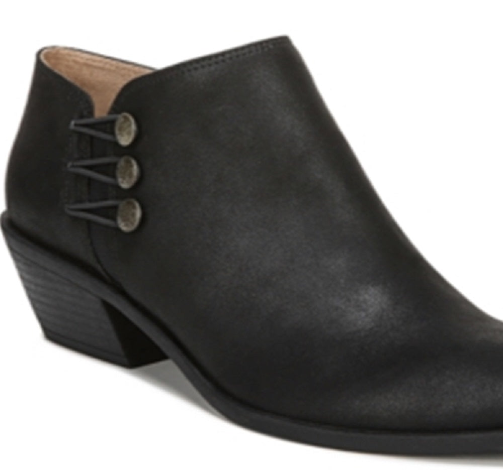 Lifestride Women's Pixie Short Ankle Boots Black Size 8.5 M