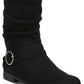 Dr. Scholl's Women's Ripple Bootie Black Size 7 M