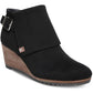Dr. Scholl's Women's Create Wedge Booties Black Size 9 M