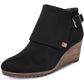 Dr. Scholl's Women's Create Wedge Booties Black Size 9 M