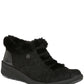 Bzees Women's Golden Bootie Black Size 7 M