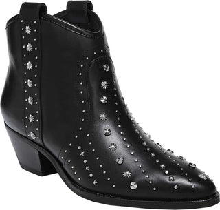 Sam Edelman Women's Brian Ankle High Leather Boot Black Size 8.5 M