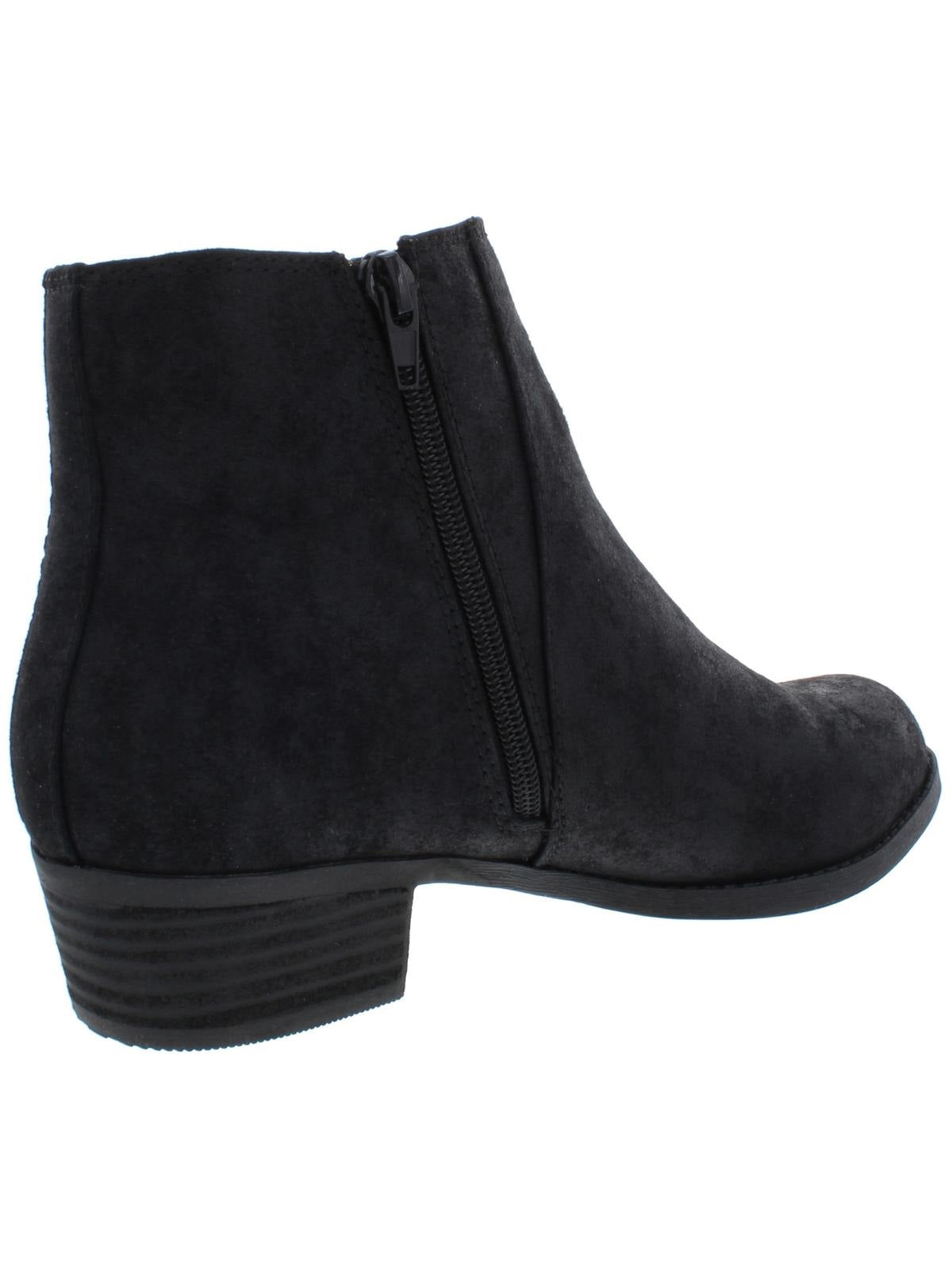 Carlos By Carlos Santana Women's Bert Suede Cut Out Ankle Boots Black Size 9 M