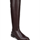 Franco Sarto Women's Henrietta Leather Almond Toe Knee High Fashion Boots Brown Size 6 M