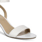 Naturalizer Women's Hattie Dress Sandals White Size 8 M