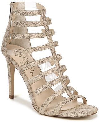 Fergie Women's Regal Caged Sandal Brown Size 8.5 M