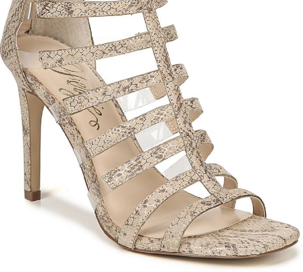 Fergie Women's Regal Caged Sandal Brown Size 8.5 M