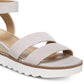 Franco Sarto Women's Connolly Wedge Sandals Pink Size 7 M