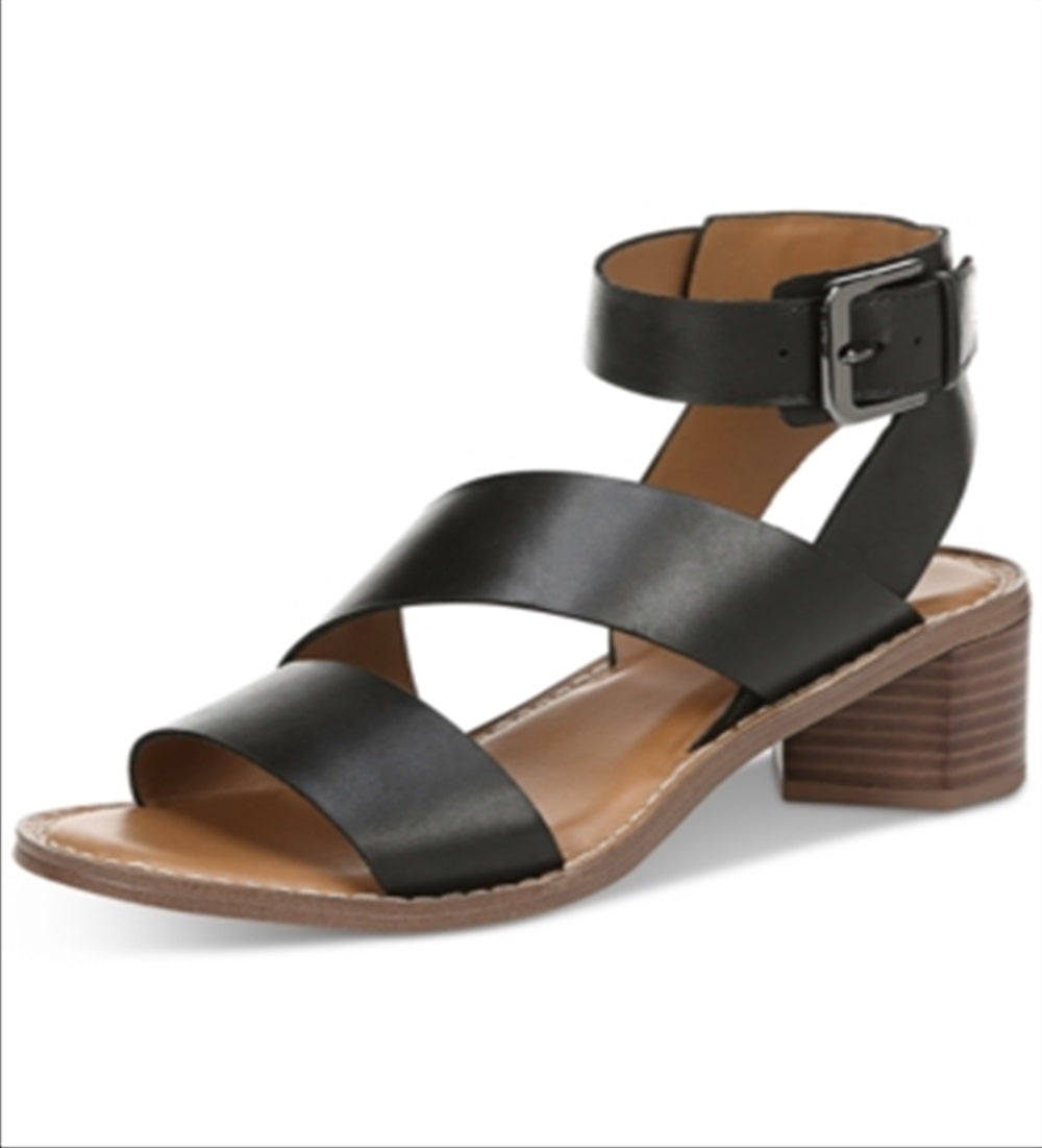 Franco Sarto Women's Kaelyn Sandals Black Size 5.5 M