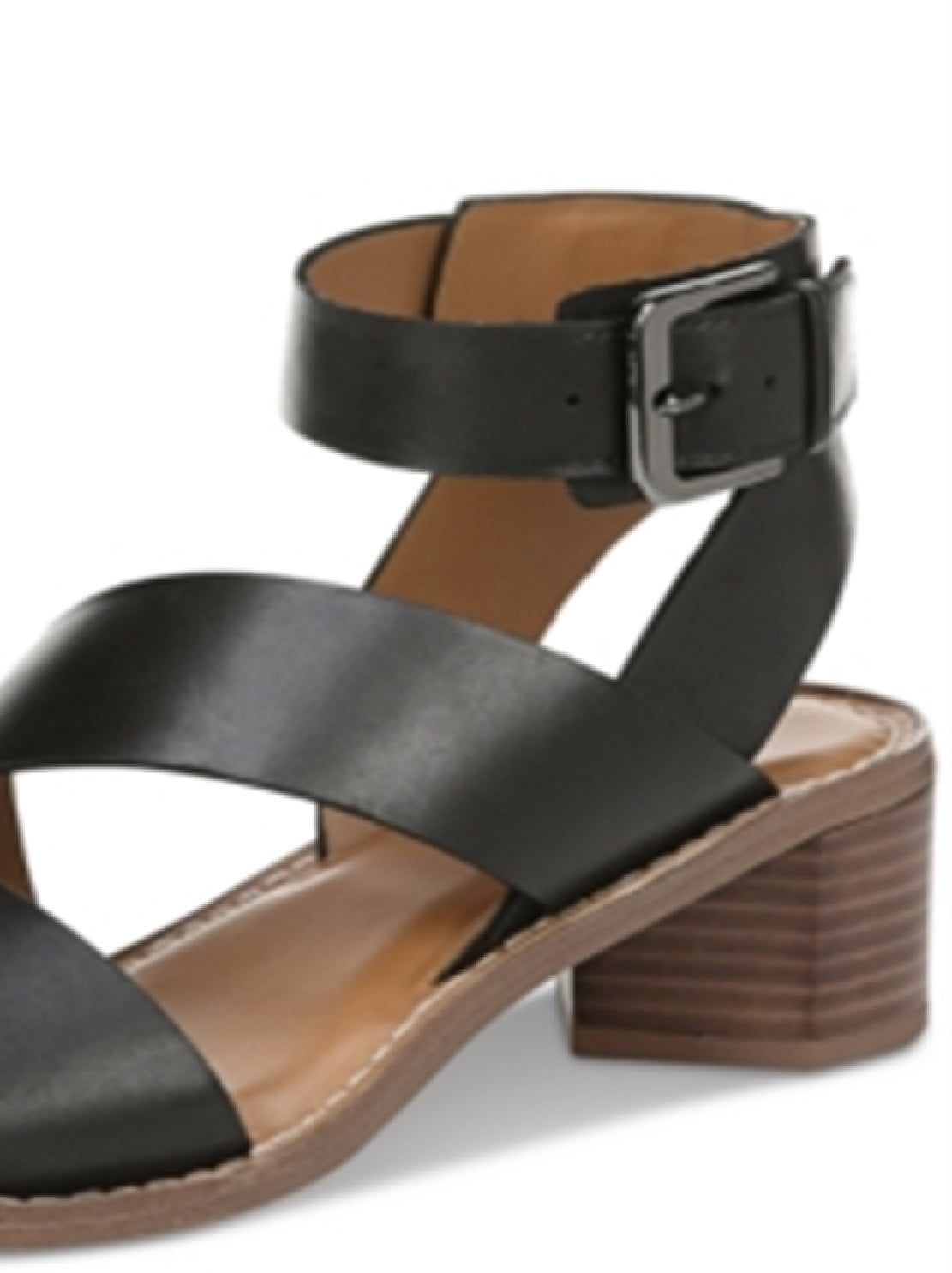 Franco Sarto Women's Kaelyn Sandals Black Size 5.5 M