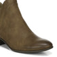 Sam Edelman Women's Pent Bootie Brown Size 10M
