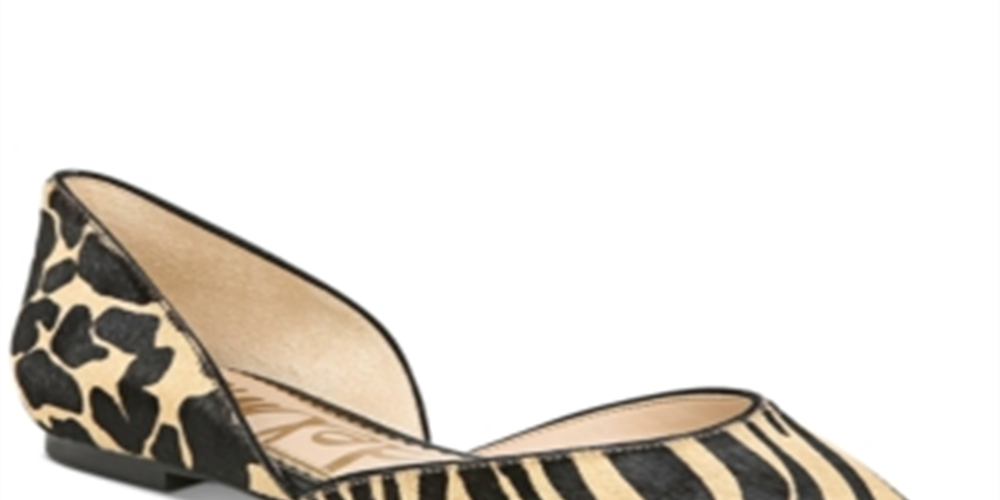 Sam Edelman Women's Rodney d'Orsay Flats Brown Size 6