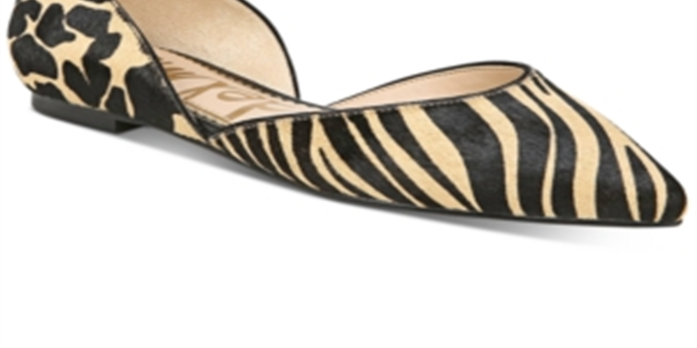 Sam Edelman Women's Rodney d'Orsay Flats Brown Size 6