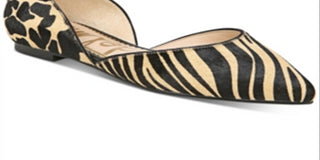 Sam Edelman Women's Rodney d'Orsay Flats Brown Size 6