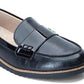 LifeStride Women's Zee Slip-on Loafers Shoes Black Size 9.5