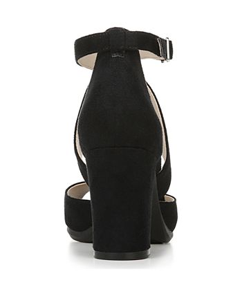 Lifestride Women's Allison Dress Sandal Black Size 7 W