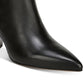 Franco Sarto Women's Nest Leather Pointed Toe Ankle Fashion Boots Black Size 9 M
