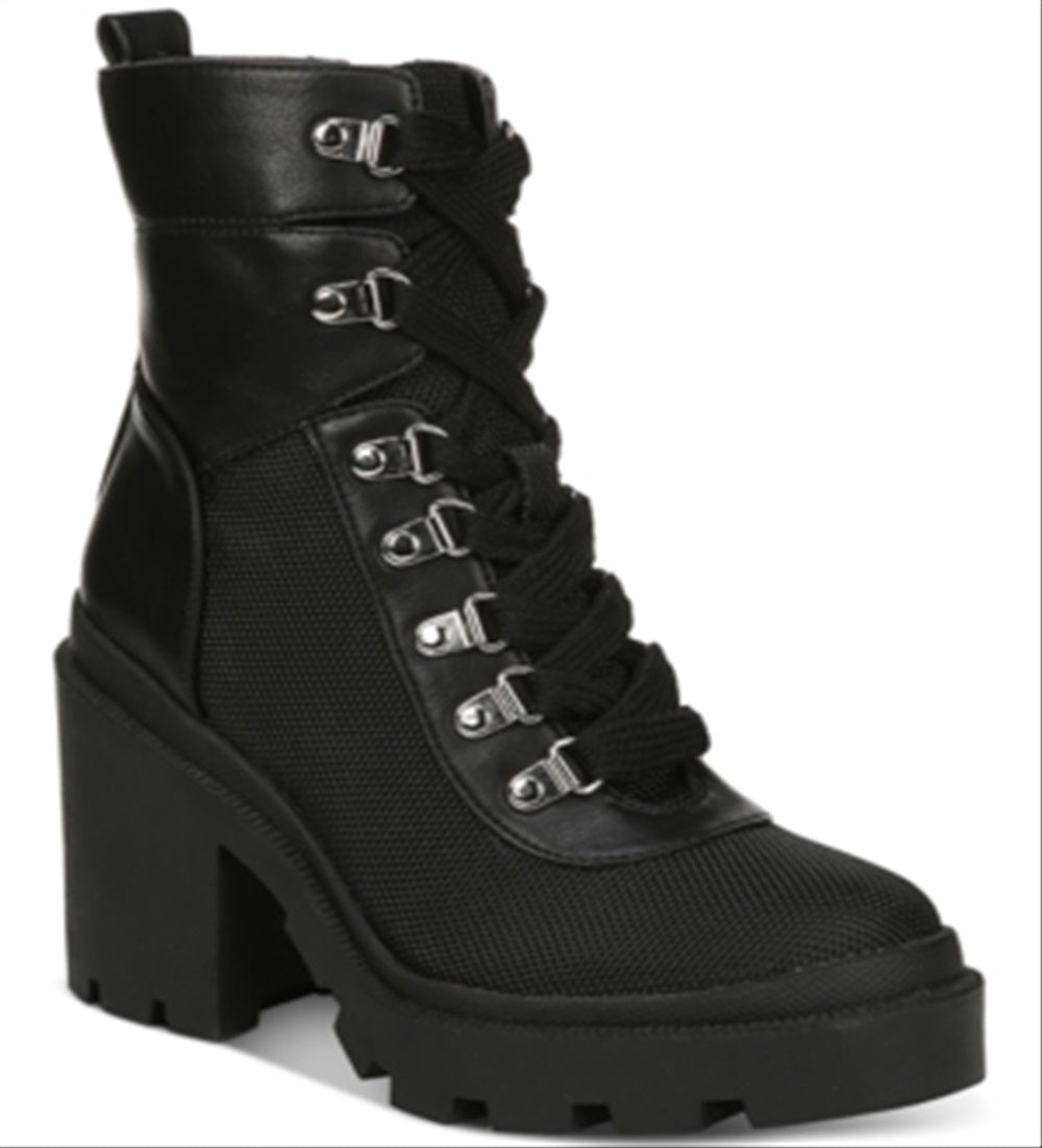 Sam Edelman Women's Lambert Combat Boots Black Size 5.5M