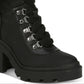 Sam Edelman Women's Lambert Combat Boots Black Size 5.5M